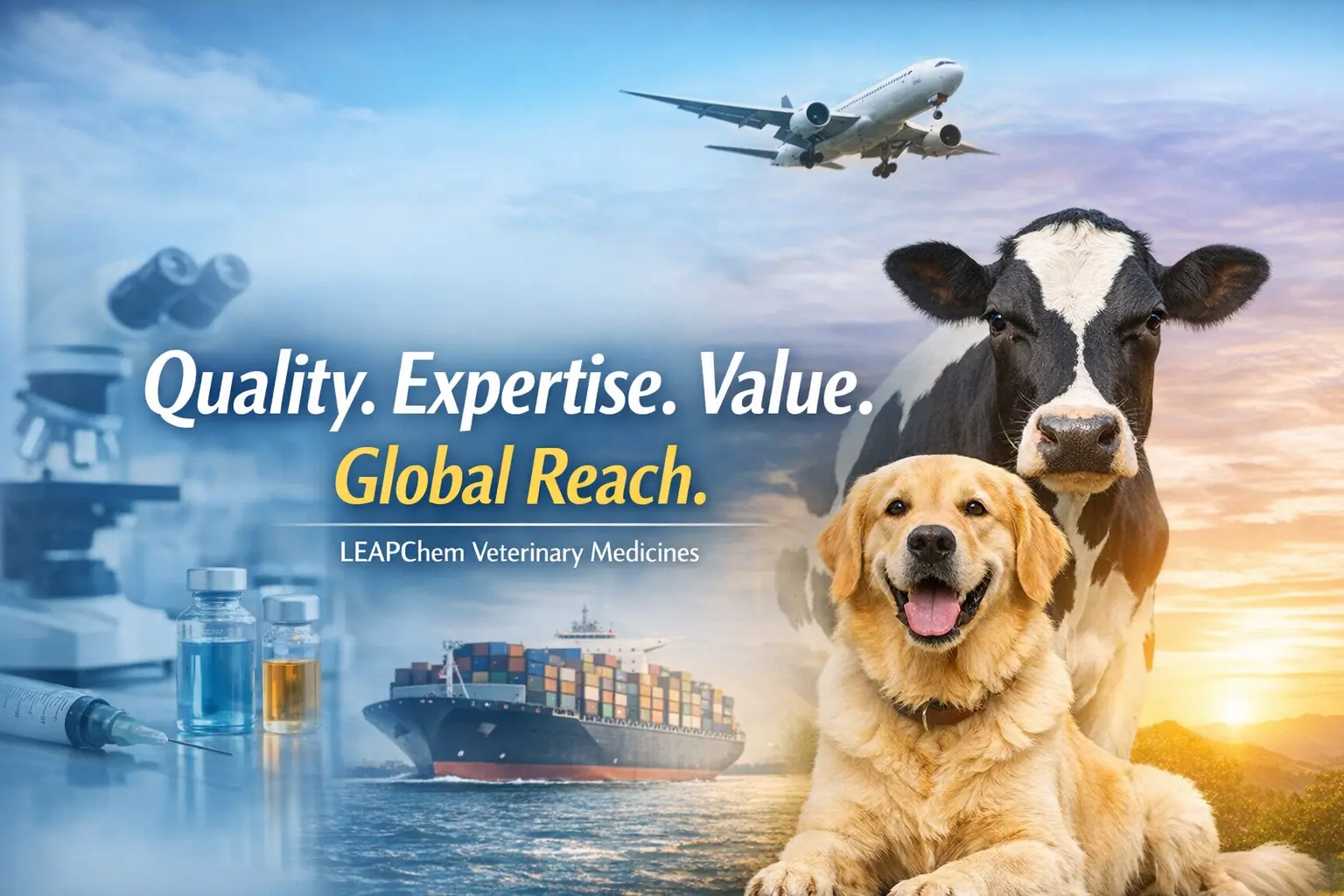 Váš důvěryhodný partner v globálních řešeních veterinární medicíny